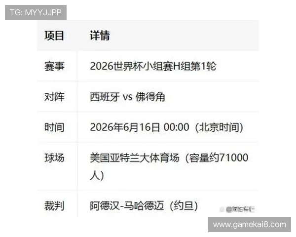 2026年世界杯西班牙对佛得角比赛的潜在风险分析及观众安全保障建议